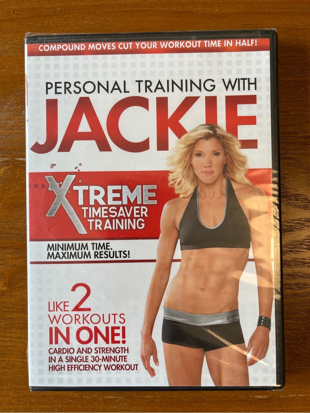 Personal Training w/ Jackie DVD NEW Sealed Xtreme Timesaver Fitness Workout